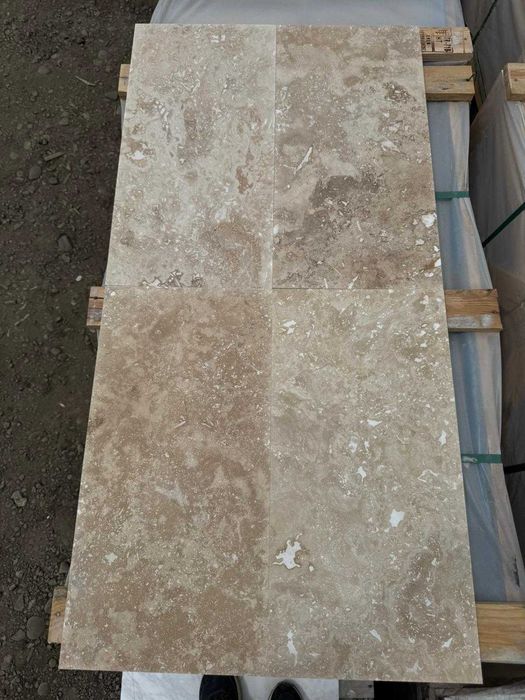 Placaj din travertin 61x30.5x1.2 cm