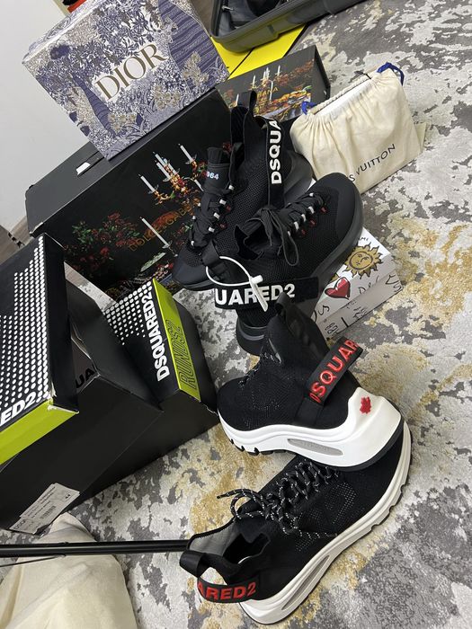 Adidasi Dsquared - poze REALE - Marimea 43-44