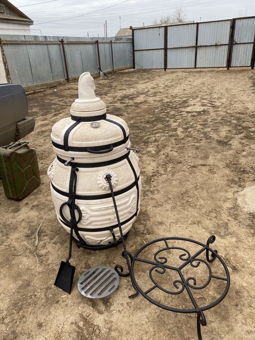 Тандыр печь Амфора 12 шампуров