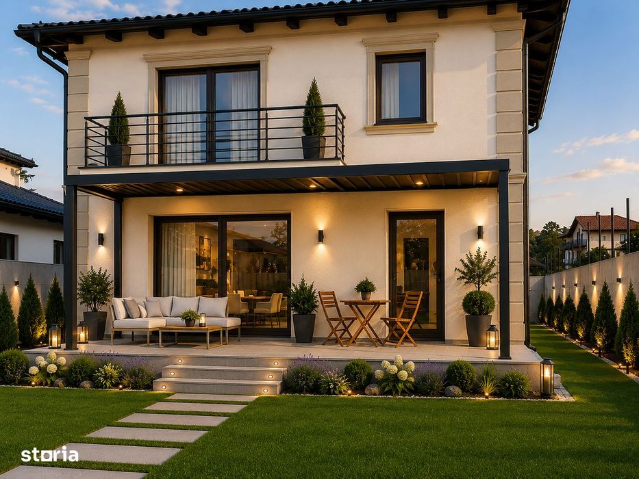 Casă individuală nouă în Corunca | 120 mp utili | Teren 550 mp