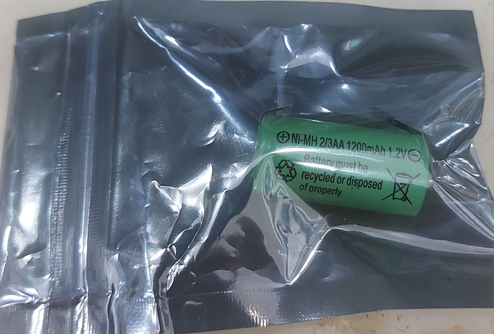 Аккумуляторы 2/3AA 1.2 вольта