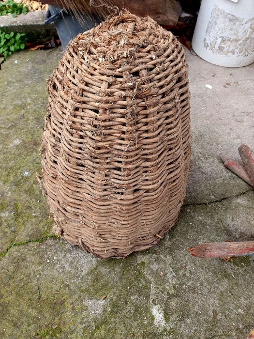 Дървено корито ,кош за декорация