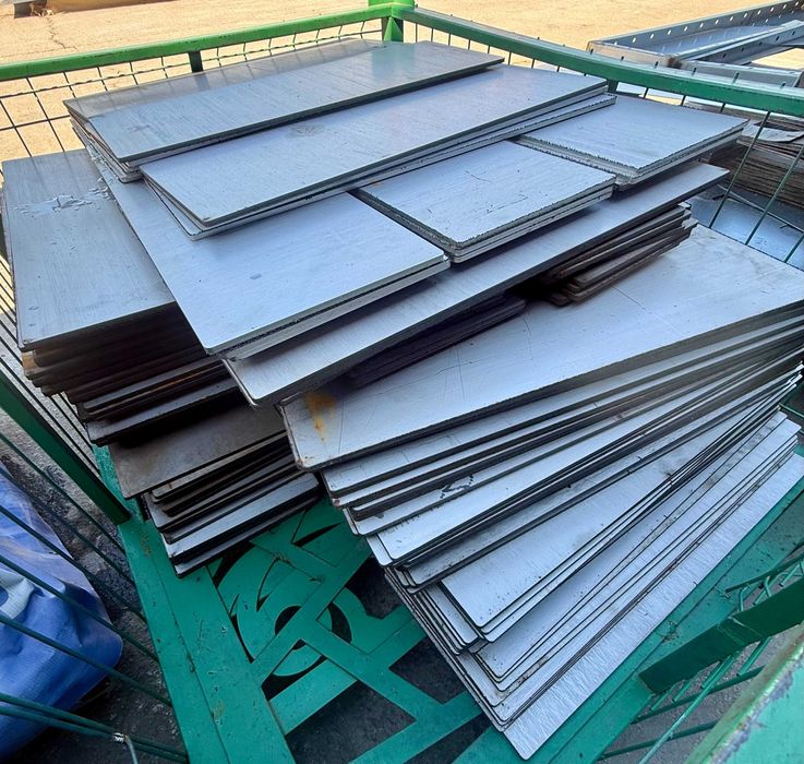 Plăci INOX 316 6mm | tablă inox | trepte | cuve | confecții metalice | 200 buc disponibile