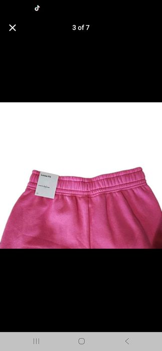 Nike розова долница анцунг за момиче 137-146 см/10 години