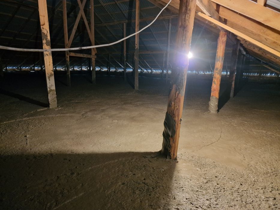 Пенобетон заливаем