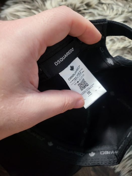 Sapca Icon Dsquared2 Full Black Premium
