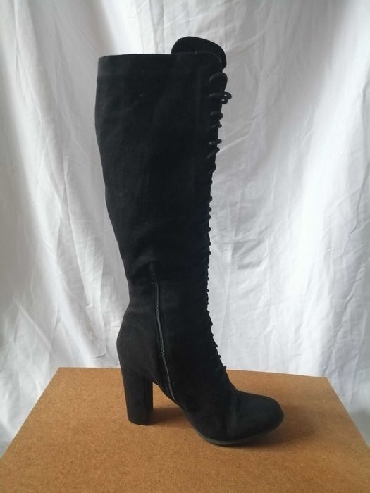 № 41 дамски ботуши с висок ток и връзки WILD DIVA