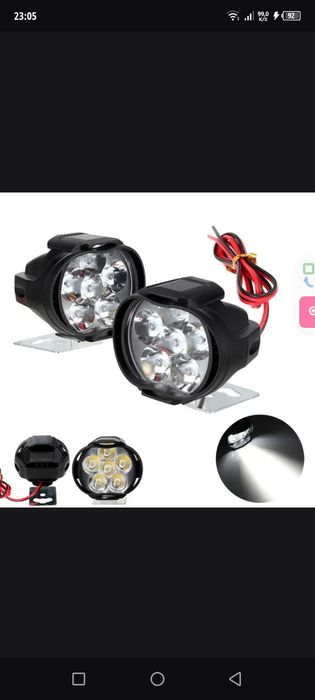 Фары для мотоцикл  самокат итд