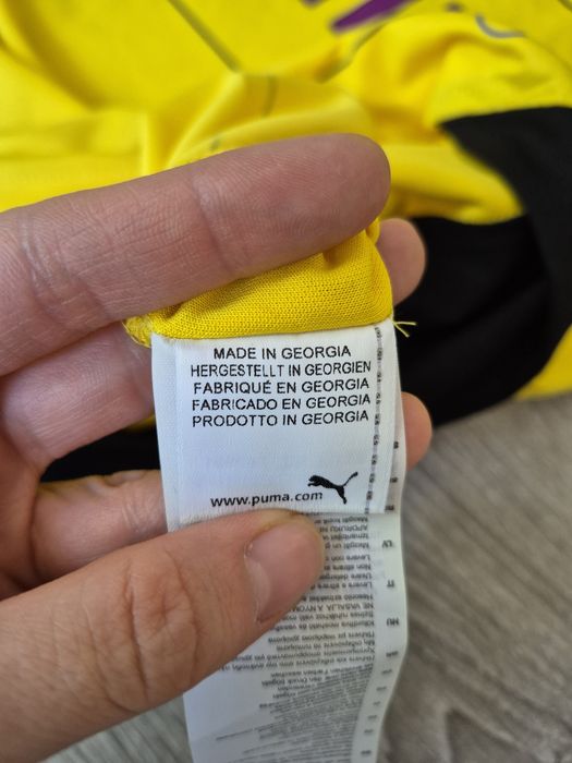 НОВА оригинална тениска Puma Borussia Dortmund (BVB) - Размер L