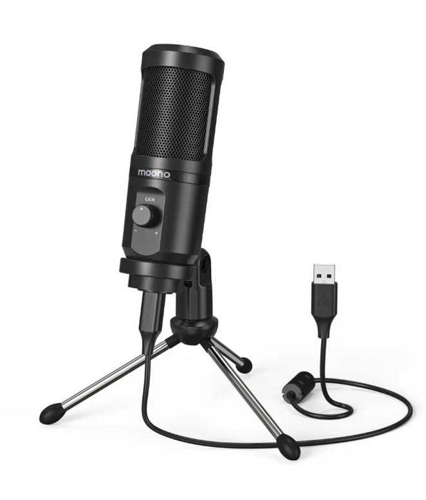 MAONO Микрофон игровой (для стриминга) AU-PM461TR, черный