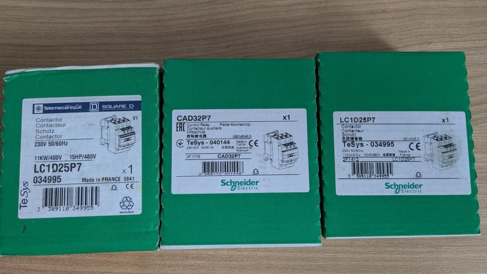 Контактори Шнайдер Френски 11kw 25A