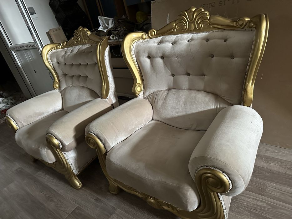 Мягкий уголок, диван, 2 кресла