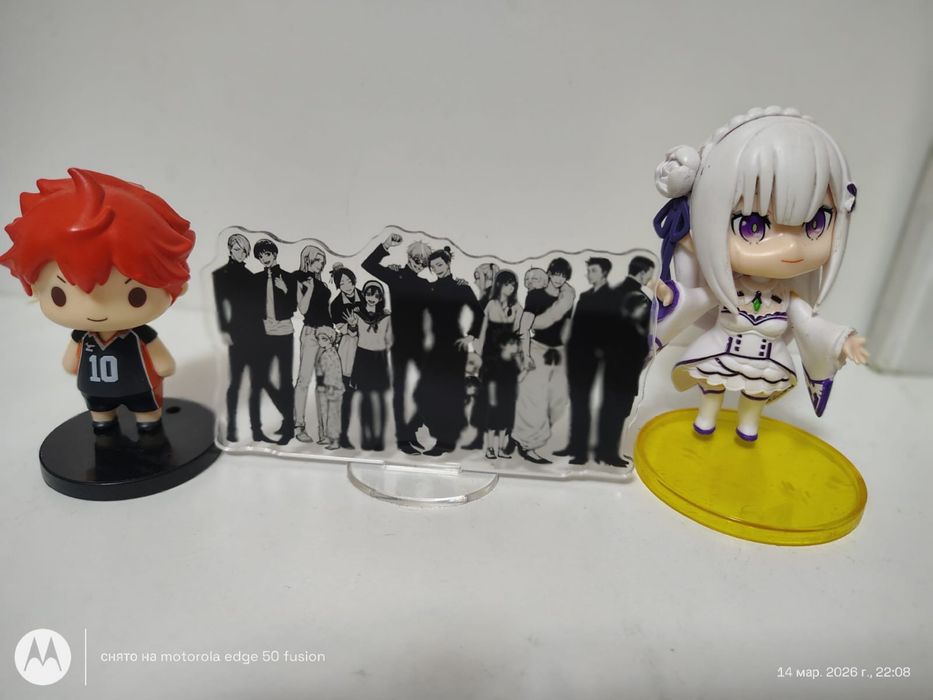 Фигурки из различных аниме, 2д и 3д фигурки