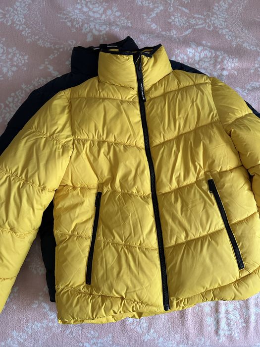 Geaca TOM TAILOR (albastru, galben)(noi ambele)