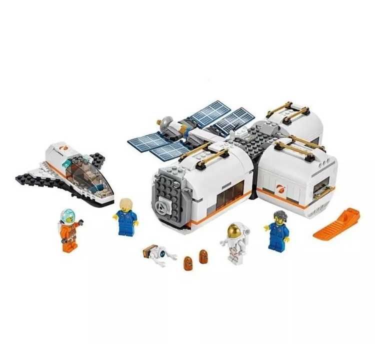 Конструктор Лунная космическая станция  City 436деталей лего совместим