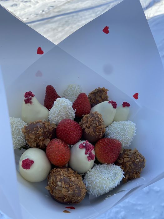 Букет клубника в шоколаде