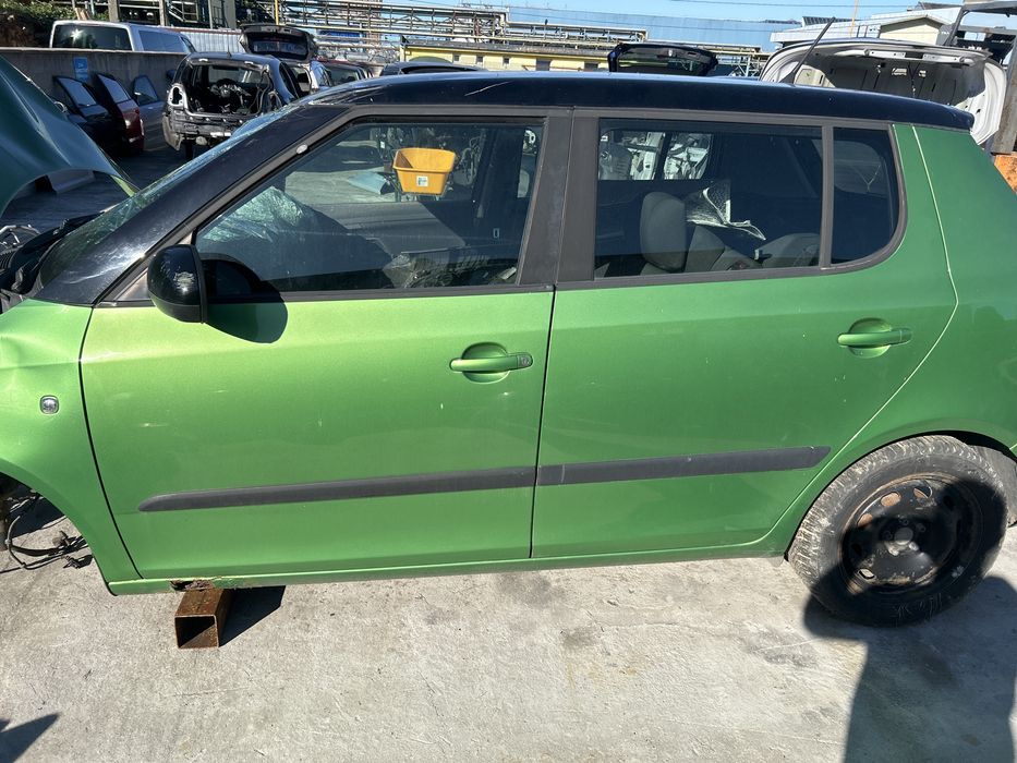Usa skoda fabia 2 hatchbak culoare verde
