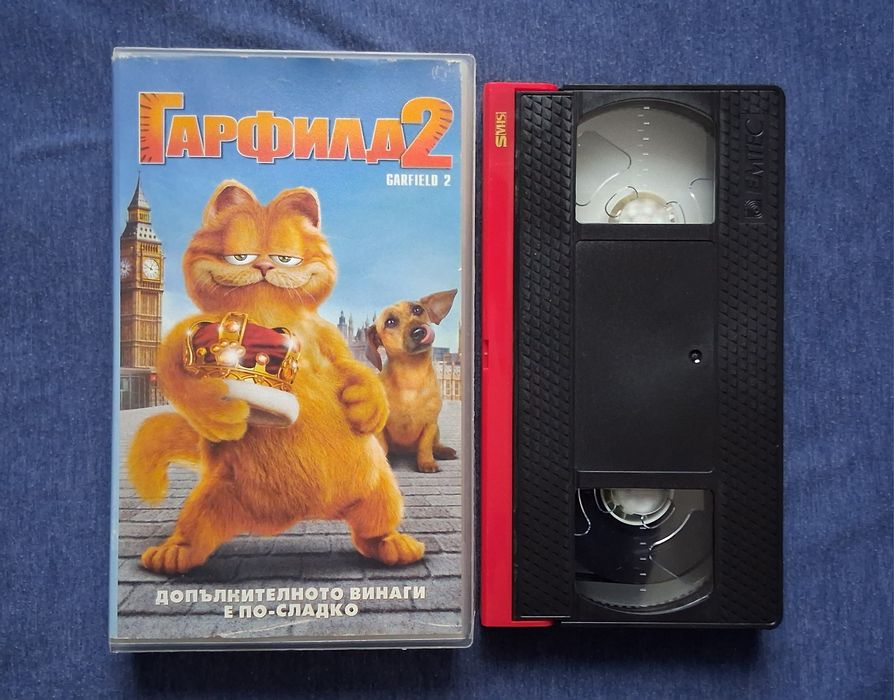 Видеокасета VHS  Гарфилд 2