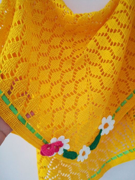 Детский плед ручной работы