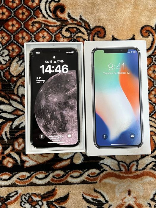 Продам айфон х в хорошем состоянии