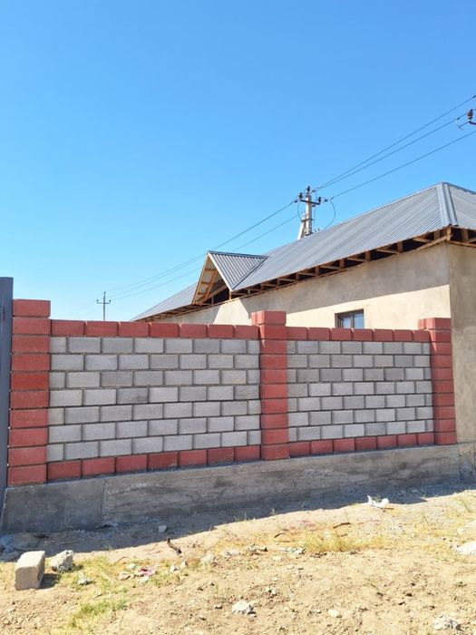 Заборный шлакоблок!!!