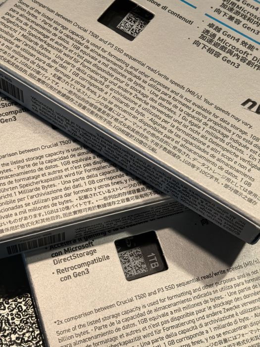 SSD NVMe 1TB DRAM PCle Gen4 m2 CRUCIAL T500 Pro, Kingston NV3 PC и PS5