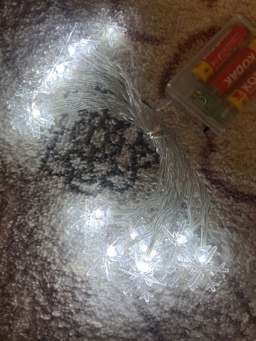 Гирлянда на батарейках (без батареек)