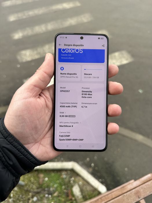 Oppo Reno 8 Pro 5G 256 Gb 8+8 Gb Ram (Dezmembrez telefoane)
