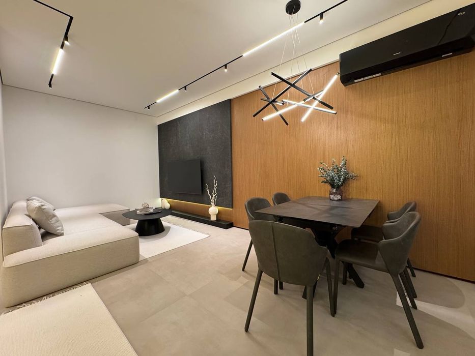 3х комнатная квартира 114м²+26м² терраса система умный дом с мебелью