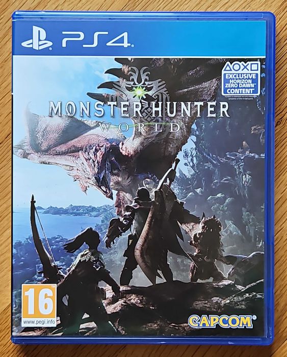 Monster Hunter World PS4 Playstation 4 Плейстейшън 5 PS PS5 диск игра