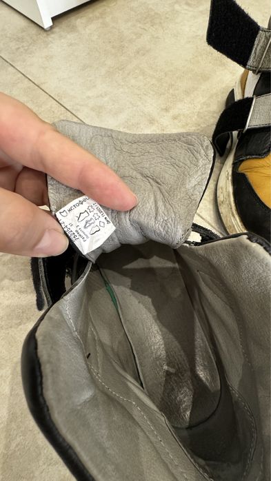 Кроссовки кожаные котофей