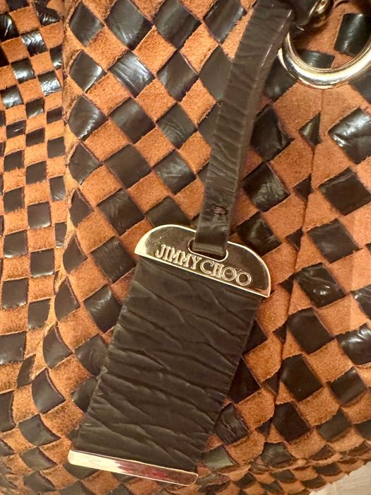 Сумка Jimmy Choo кожа+замша