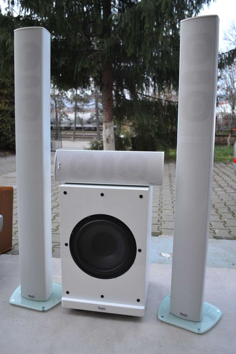 Subwoofer activ Teufel US 4110/6 SW White cu 6 Sat