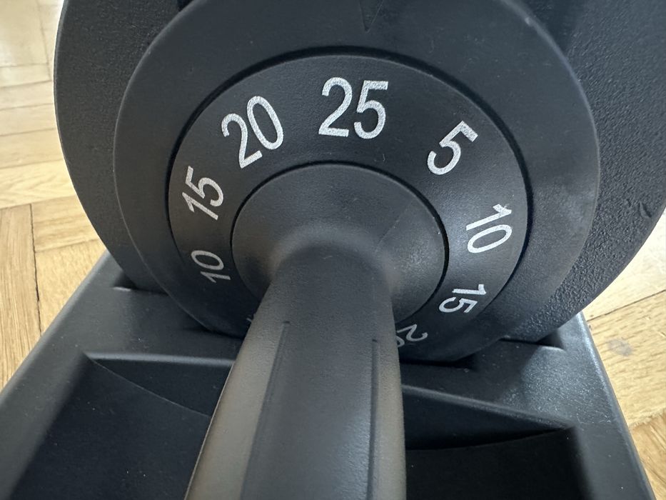 Set Gantere - 50 kg Progreisve cu reglaj prin rasucire de maner