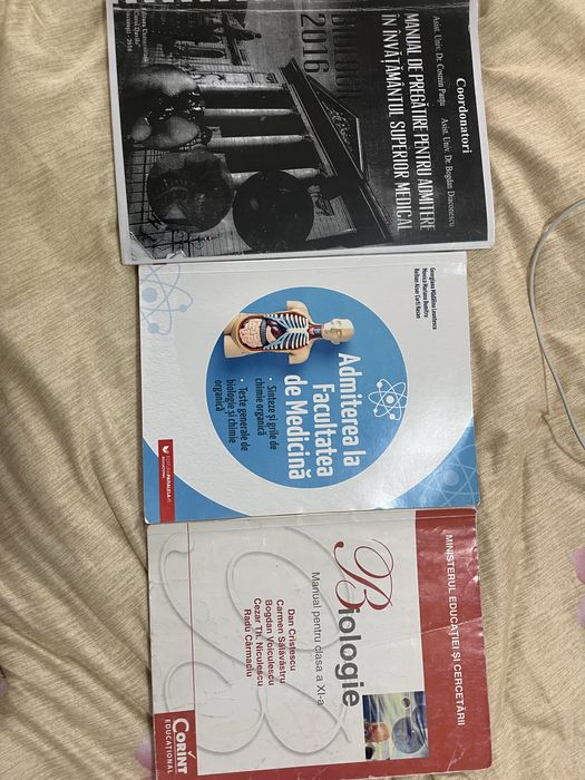 Materiale admitere medicina