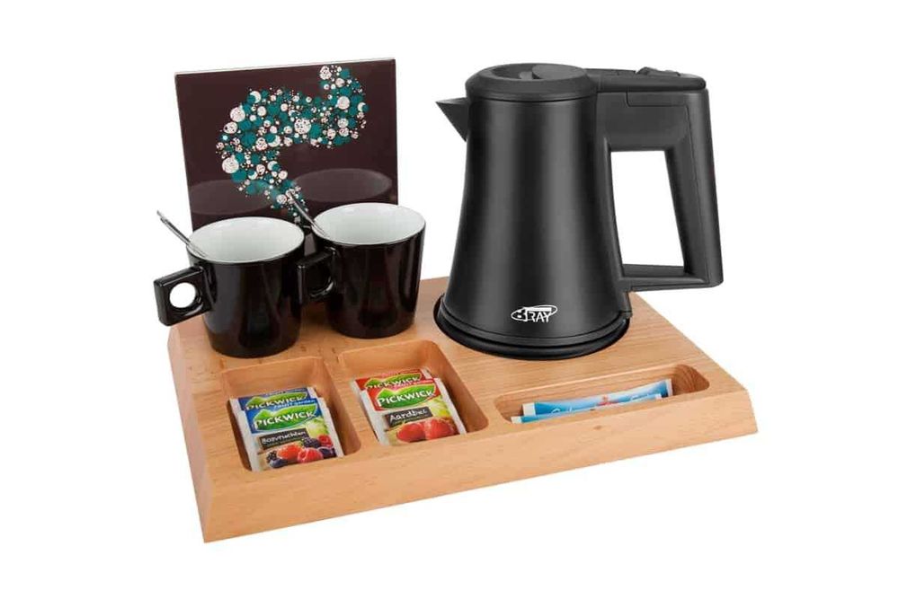 Чайные станции для гостиниц | Поднос для номера с логотипом