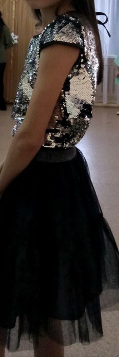 Топ и юбка для девочки