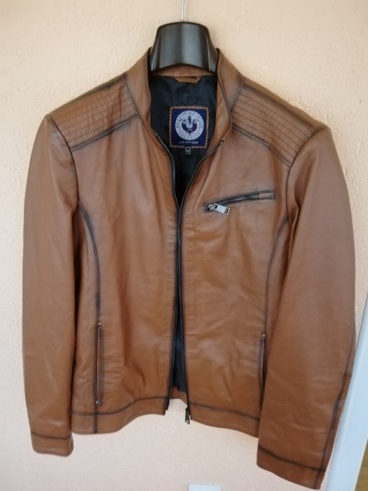 Geaca piele bărbati Golf Club M