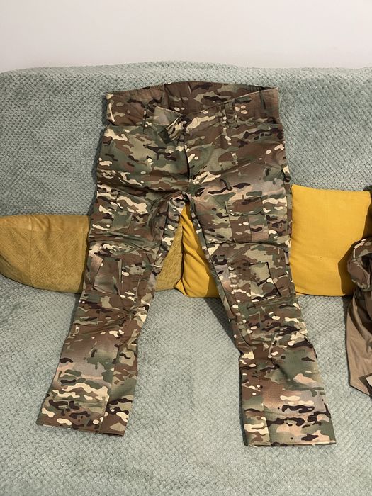Echipament airsoft multicam, bluza tactica, pantaloni