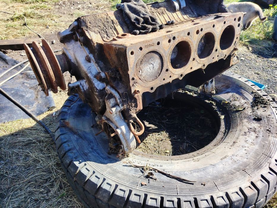 Блок ЗИЛ 130 коленвал