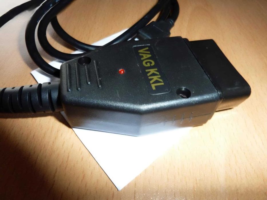 Vag-com Kkl USB интерфейс за Volkswagen, Audi, Skoda, Seat - Vag 409.1