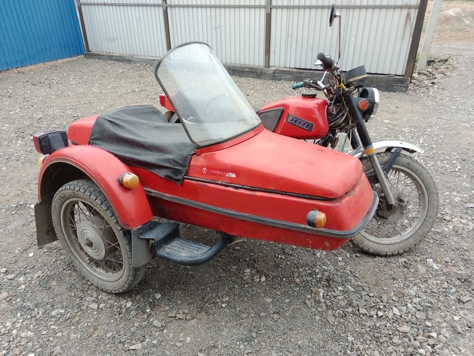 ИЖ "Юпитер-5"  люлькасымен.