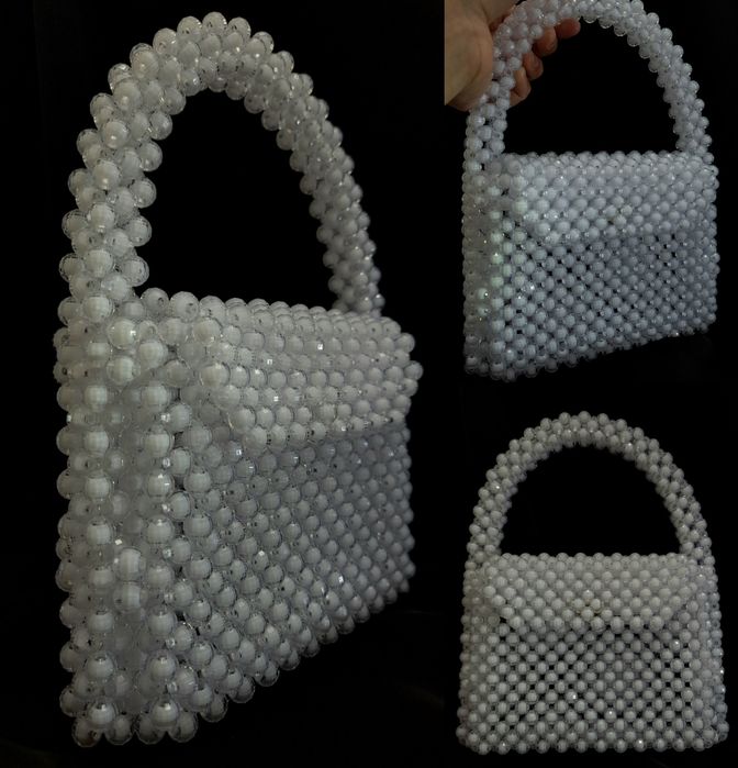 Сумка из бусин 
Дли