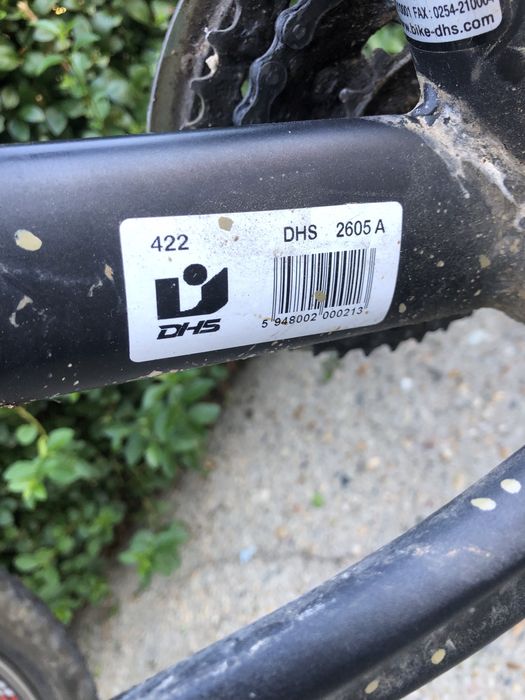 Bicicleta DHS 2605 A Silver