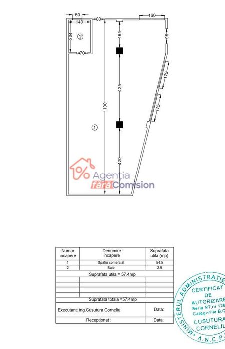 Spatiu Comercial, 50mp, Sf Lazar