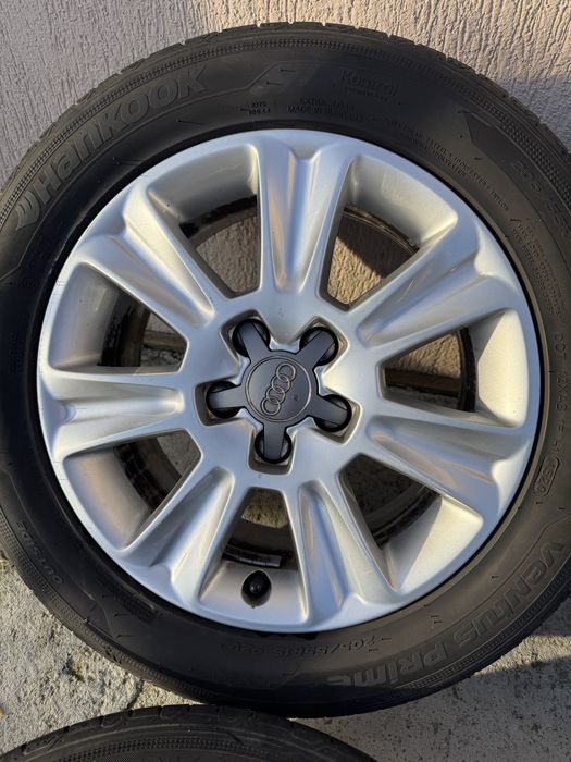 Roti / jante Audi VW R15 ET 34 5x112 cauciucuri vara 205/55/15