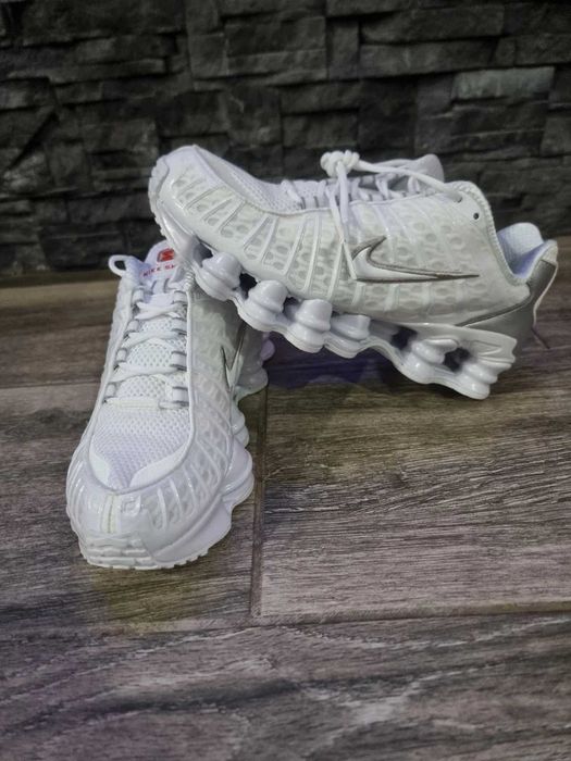 Найк Nike SHOX TL Plus Triple White (всеки размер от/до 36-46)