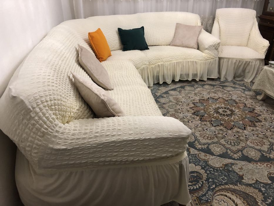 Чехлы на уголок Турция.Доставка.