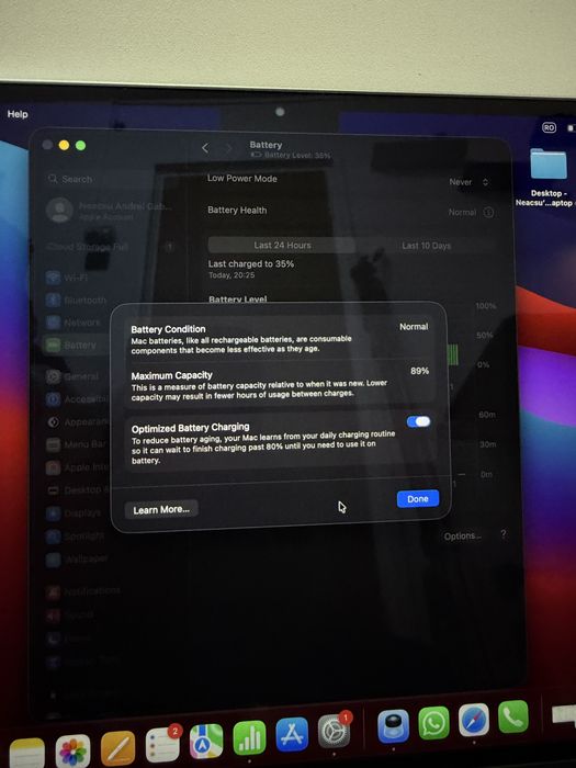 Macbook Air M3 impecabil