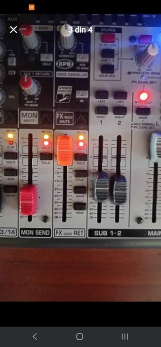 Mixer pasiv cu efecte